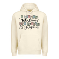 Sandshell a woman who knows her worth is dangerous Premium Hoodie - MaliasSmallBusiness