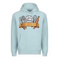 Blue Mist customized chef tools Premium Hoodie - MaliasSmallBusiness