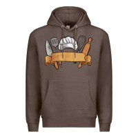 Coffee customized chef tools Premium Hoodie - MaliasSmallBusiness