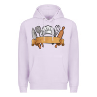 Lilac customized chef tools Premium Hoodie - MaliasSmallBusiness