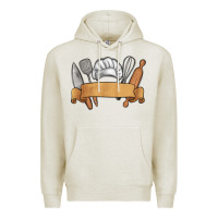 Oatmeal Heather customized chef tools Premium Hoodie - MaliasSmallBusiness