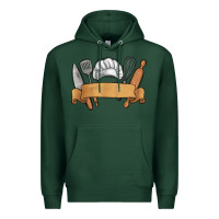 Sports Green customized chef tools Premium Hoodie - MaliasSmallBusiness