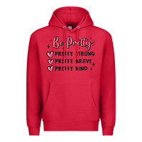 Cardinal be pretty strong brave kind Premium Hoodie - MaliasSmallBusiness