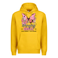 Lemon amazing grace how sweet the sound butterfly Premium Hoodie - MaliasSmallBusiness