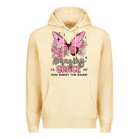 Pina Colada amazing grace how sweet the sound butterfly Premium Hoodie - MaliasSmallBusiness