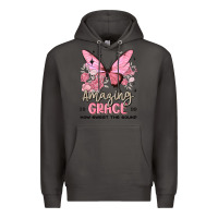 Smoke amazing grace how sweet the sound butterfly Premium Hoodie - MaliasSmallBusiness