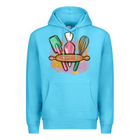 Ocean Blue customized kitchen elements Premium Hoodie - MaliasSmallBusiness