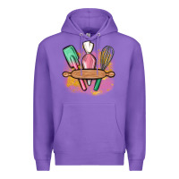 Purple customized kitchen elements Premium Hoodie - MaliasSmallBusiness
