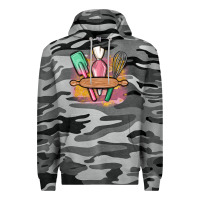 Slate Camo customized kitchen elements Premium Hoodie - MaliasSmallBusiness