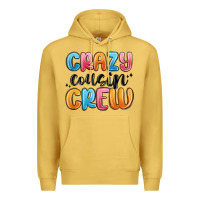 Antique Gold crazy cousin crew Premium Hoodie - MaliasSmallBusiness