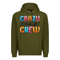 Army Green crazy cousin crew Premium Hoodie - MaliasSmallBusiness