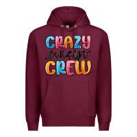 Burgundy crazy cousin crew Premium Hoodie - MaliasSmallBusiness