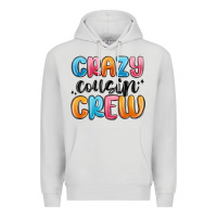 Dove Grey crazy cousin crew Premium Hoodie - MaliasSmallBusiness