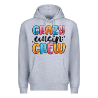 Heather Grey crazy cousin crew Premium Hoodie - MaliasSmallBusiness