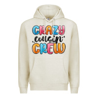 Oatmeal Heather crazy cousin crew Premium Hoodie - MaliasSmallBusiness