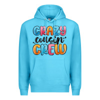 Ocean Blue crazy cousin crew Premium Hoodie - MaliasSmallBusiness
