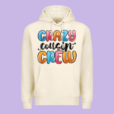 Premium Hoodie crazy cousin crew