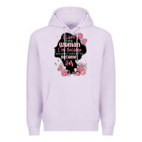 Lilac i love the woman ive become Premium Hoodie - MaliasSmallBusiness