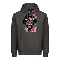 Smoke i love the woman ive become Premium Hoodie - MaliasSmallBusiness