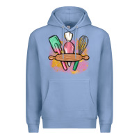 Colony Blue customized kitchen elements Premium Hoodie - MaliasSmallBusiness