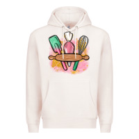 Pale Pink customized kitchen elements Premium Hoodie - MaliasSmallBusiness