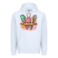 White customized kitchen elements Premium Hoodie - MaliasSmallBusiness