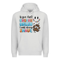 Dove Grey if you dont brushy brush i will shavey shave Premium Hoodie - MaliasSmallBusiness