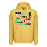 Antique Gold nurse Premium Hoodie - MaliasSmallBusiness