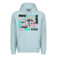 Blue Mist nurse Premium Hoodie - MaliasSmallBusiness