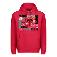 Cardinal nurse Premium Hoodie - MaliasSmallBusiness