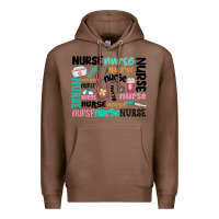 Chestnut nurse Premium Hoodie - MaliasSmallBusiness