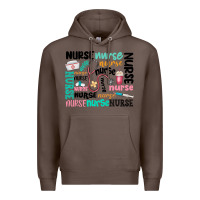 Coffee nurse Premium Hoodie - MaliasSmallBusiness
