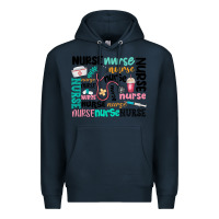 Navy nurse Premium Hoodie - MaliasSmallBusiness