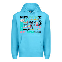 Ocean Blue nurse Premium Hoodie - MaliasSmallBusiness