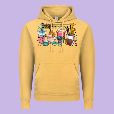 Music Teacher Vintage Hoodie Designed By Adodesignshop