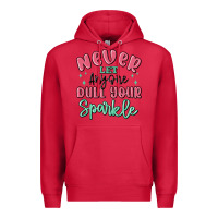 Cardinal never let anyone dull your sparkle Premium Hoodie - MaliasSmallBusiness