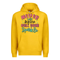 Lemon never let anyone dull your sparkle Premium Hoodie - MaliasSmallBusiness
