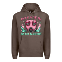 Coffee love is in the air Premium Hoodie - MaliasSmallBusiness