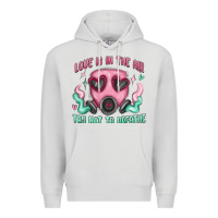 Dove Grey love is in the air Premium Hoodie - MaliasSmallBusiness