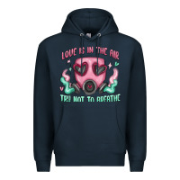 Navy love is in the air Premium Hoodie - MaliasSmallBusiness