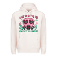 Pale Pink love is in the air Premium Hoodie - MaliasSmallBusiness