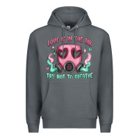 Rock love is in the air Premium Hoodie - MaliasSmallBusiness