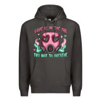 Smoke love is in the air Premium Hoodie - MaliasSmallBusiness