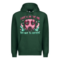 Sports Green love is in the air Premium Hoodie - MaliasSmallBusiness