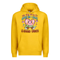 Lemon on my way to spread love Premium Hoodie - MaliasSmallBusiness