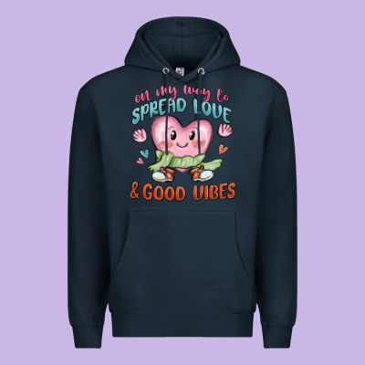 Premium Hoodie on my way to spread love