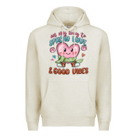 Oatmeal Heather on my way to spread love Premium Hoodie - MaliasSmallBusiness