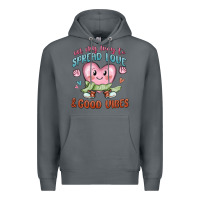 Rock on my way to spread love Premium Hoodie - MaliasSmallBusiness