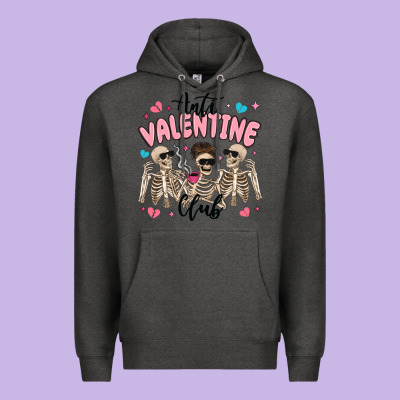 Premium Hoodie anti valentine club