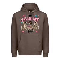 Coffee anti valentine club Premium Hoodie - MaliasSmallBusiness